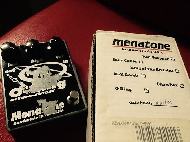 【大阪直販】Menatone the O-Ring Octave-ringer メナトーン オーリング オクターブファズ ファズ