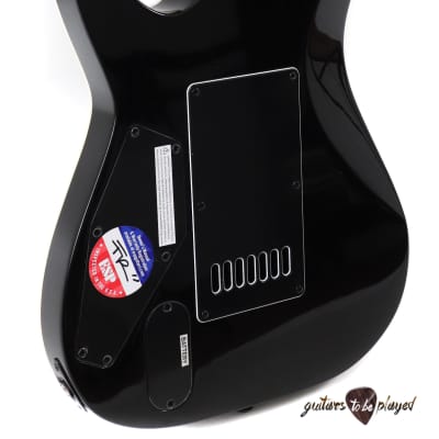 ESP LTD MH-1007 EverTune 7-String EMG Guitar – Black image 8