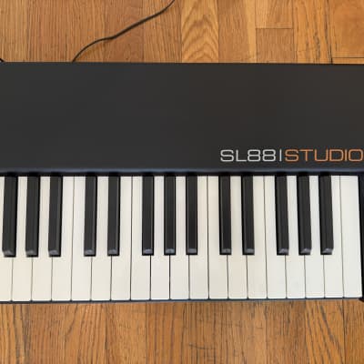Studiologic SL88 Studio Hammer Action 88-Key MIDI Controller 2010s - Black image 3