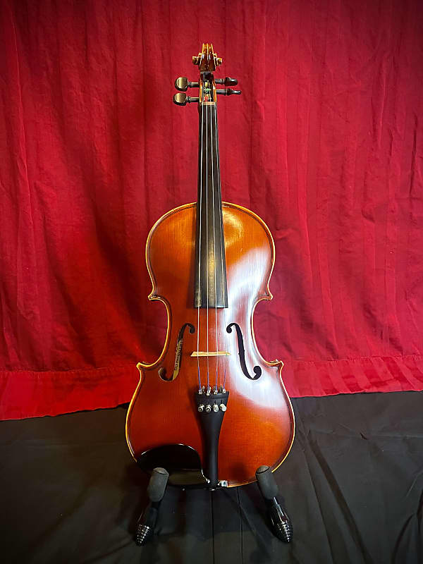 4/4 Violin Copy of Antonius Stradivarius Faciebat Cremona 1713 Made in  Western Germany Circa 1970s - 1980s