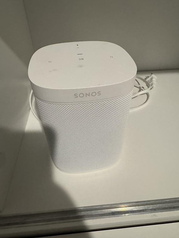 Sonos Play:1 Mini Wireless Speaker 2018 - White image 1