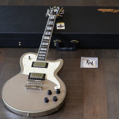 D'Angelico Deluxe Atlantic Electric Guitar Desert Gold