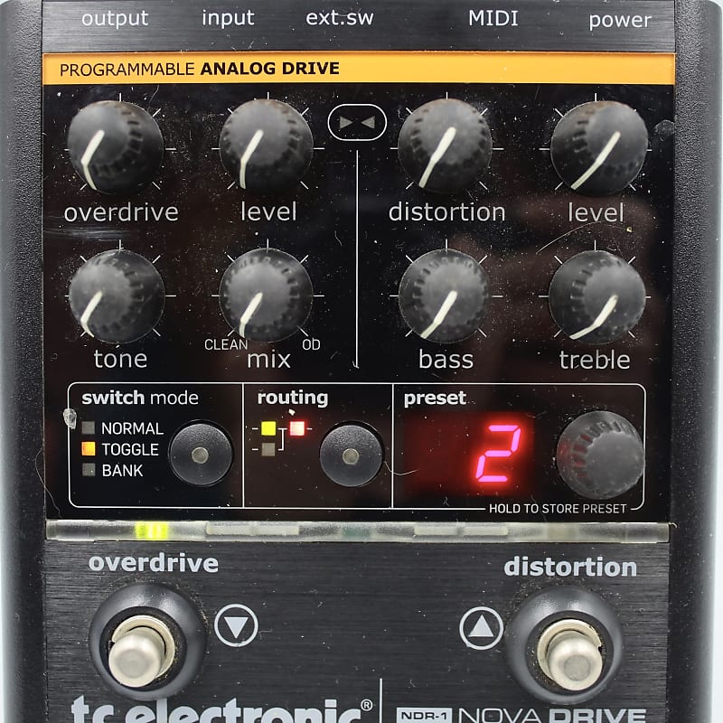 ギター TC electronic NDR-1 Nova Drive TC Electronic NDR-1 Nova Drive Pedal - Used