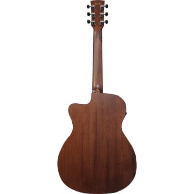 Ibanez Artwood Traditional AC150CEGrand Concert Acoustic Electric Guitar, Ovangkol Fretboard, Open Pore Natural image 3