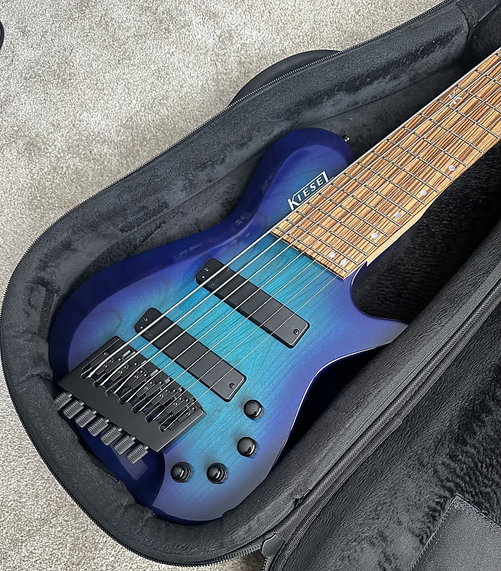 Kiesel Kiesel Zeus 7 String Multi Scale Bass 2020 - Trans