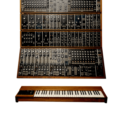 Moog Modular System 55 + 4th and 5th Rack Option. image 1