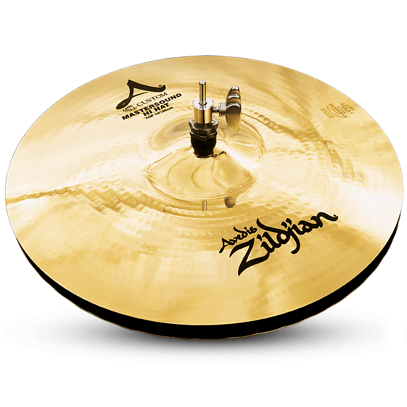 Zildjian 14" A Custom Mastersound Hi-Hat Cymbal - Top Only A20551 image 1