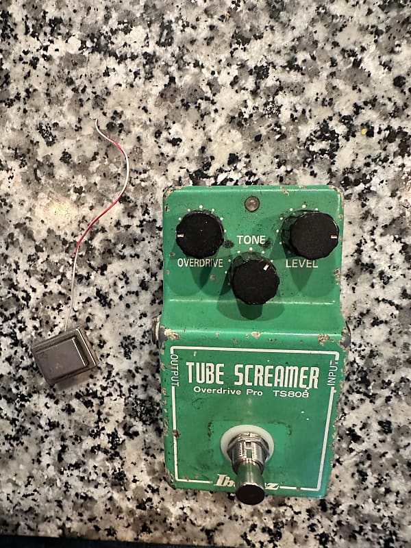 Ibanez Tubescreamer Vintage 1980 - Malaysian Chip RC4558P W/True By Pass MOD