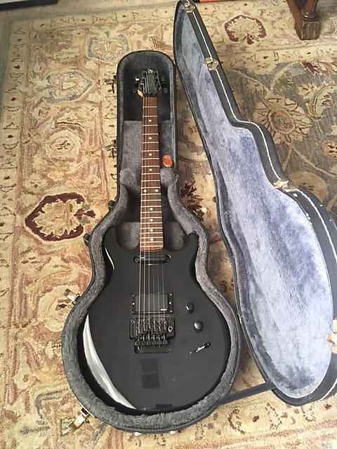 Spector Blackhawk mid-90s Trans Black DiMarzio EMG Schaller