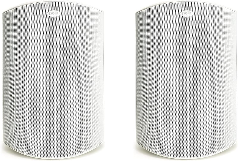 Polk Audio Atrium 8 SDI Flagship All-Weather Outdoor Speakers (White)- Pairs (2 Speakers)? (Black)  			