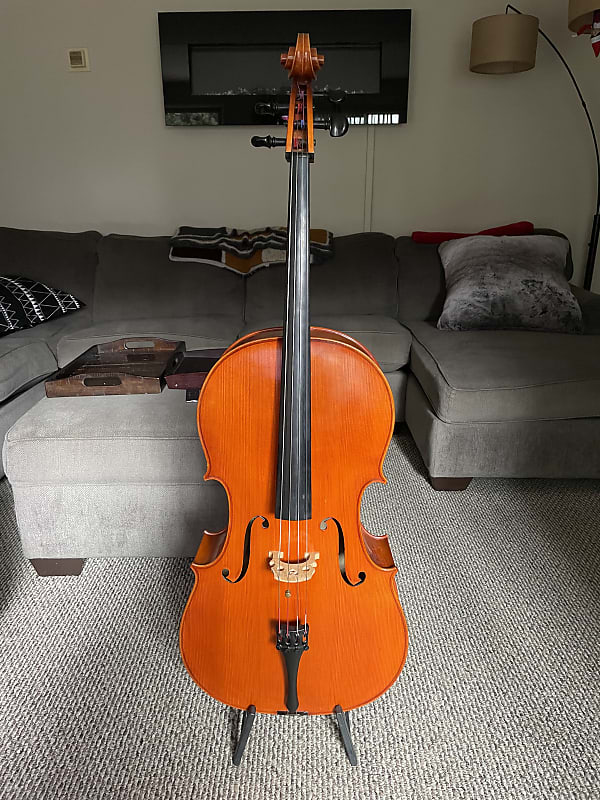 Cello 4/4 by German Master Rudolf Schuster Baiersdorf Erlangen 1987