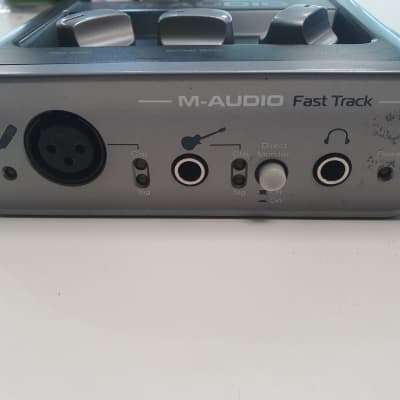 M-Audio Fast Track USB Audio Interface 2000s - Gray image 2