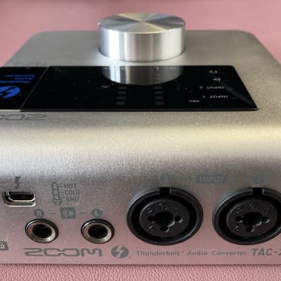 Zoom TAC-2 Thunderbolt Audio Interface 2010s - Silver image 3