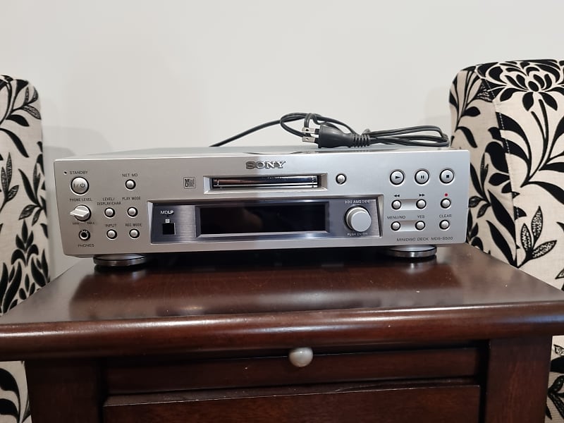 Sony MDS-S500 NetMD Minidisk Player with remote
