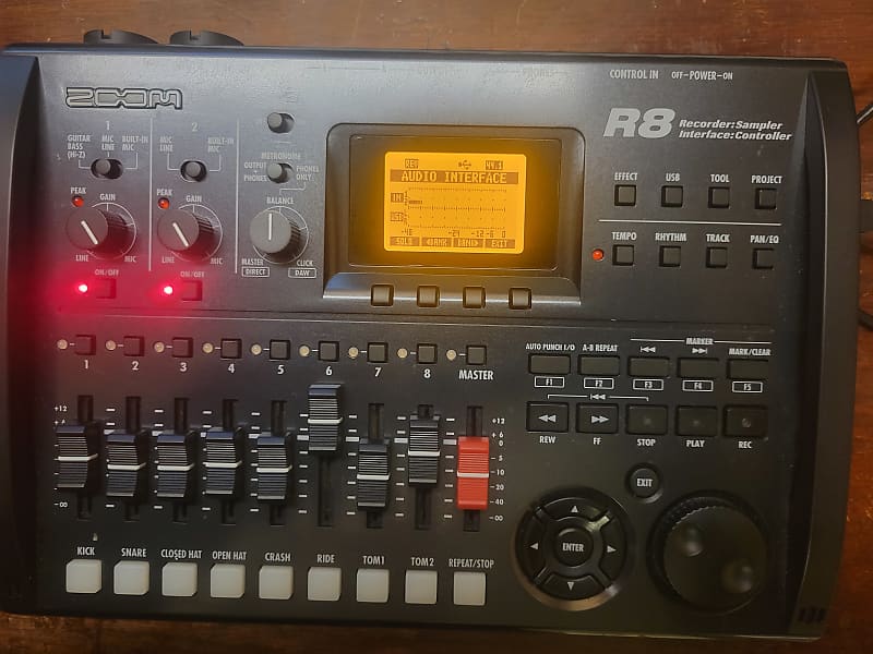 Zoom R8 Multitrack Digital Recorder and USB Interface | Reverb