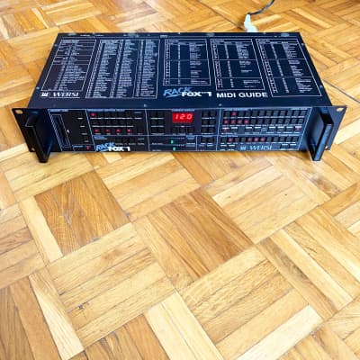 Wersi KF1 Rack Fox (Made in Germany in 1980s)! Vintage MIDI Synthesizer Expander! Read the full ad! image 2