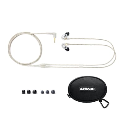 Shure SE215-CL Sound Isolating Earphones with Dynamic Micro Driver - Clear image 5