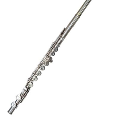 Armstrong 104 Student Model Closed-Hole Flute with C Foot, Offset G 2010s - Silver-Plated image 1