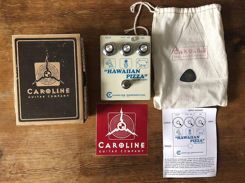 Caroline Guitar Company Hawaiian Pizza Fuzz | Reverb UK