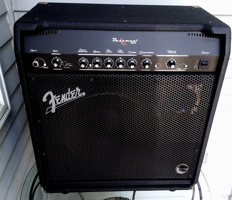 Fender Bassman 200 Combo Serviced Reverb