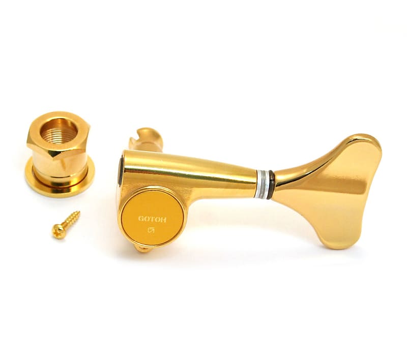 Immagine NEW - Gotoh GB7 Bass Side Bass Tuning Key (1), 20:1 Ratio - GOLD - 1