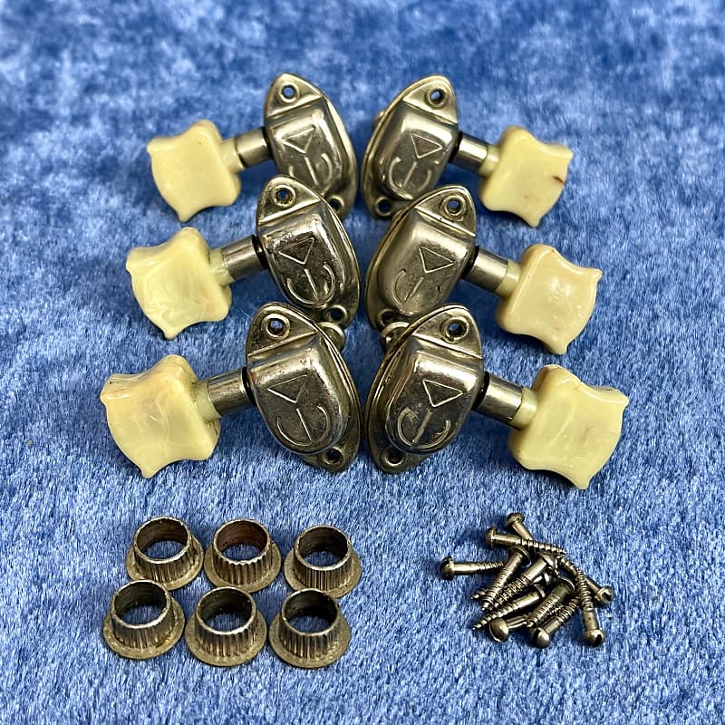 1940's Epiphone Kolb Encloded E Guitar Tuners circa 1945 Reverb