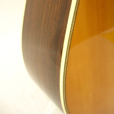 Vintage Sigma by Martin DR-4HC Acoustic Guitar, Natural image 7