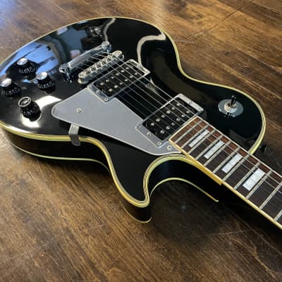 1990s Burny John Sykes Les Paul Custom Electric Guitar MIJ image 4