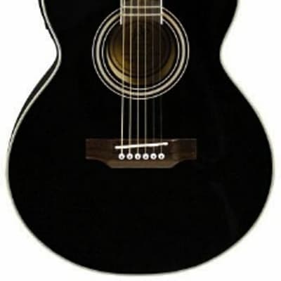 JB Player JBEA15BK Acoustic Electric Guitar, Black image 1