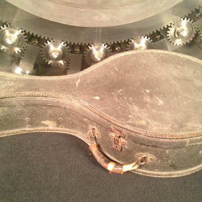 Harmony Banjo Mandolin 1930s w/ Original Chipboard Case image 14