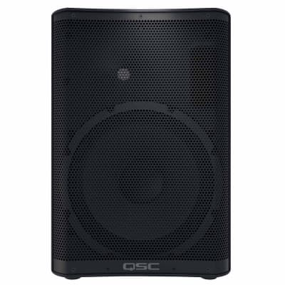 QSC CP12 CP Series Compact 12" Powered DJ PA Speakers Pair with Tote Bags Pack image 2