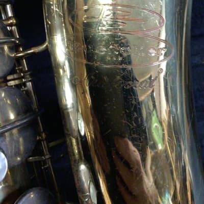 Buescher Aristocrat Bb Tenor Saxophone Serial# 722659 image 4