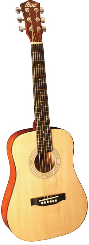 Indiana I-34-N Runt Series Mini- 34-Inch Dreadnought Spruce Top 6-String Acoustic Guitar image 1