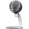 Shure MV5 Zero Latency Digital Condenser Microphone (Gray) USB & Lightning Cable