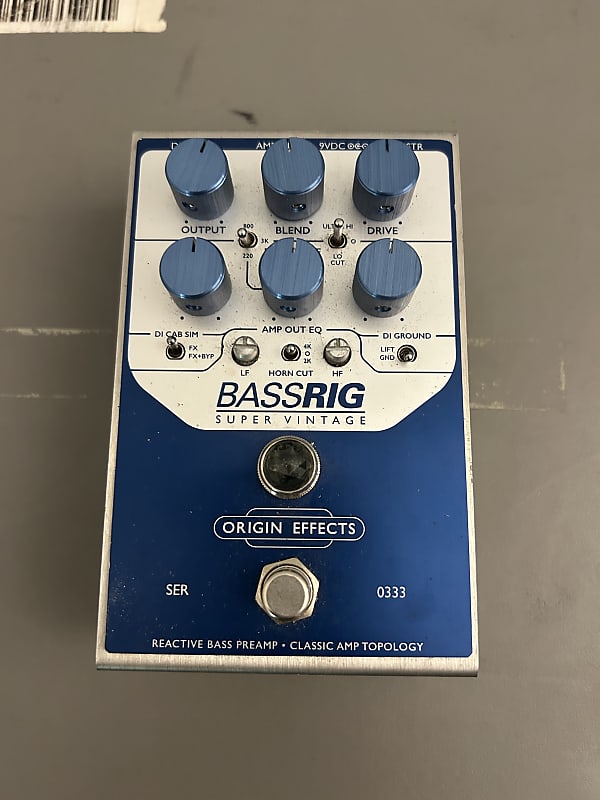 Origin Effects BASSRIG Super Vintage