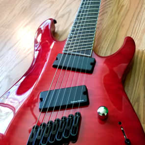 Haze 7 string multi scale fanned fret Reverb