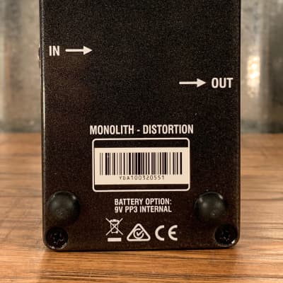 Laney Black Country Customs Monolith Distortion Guitar Effect Pedal BCC-Monolith image 7