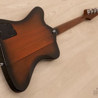 1996 Gibson Firebird V Vintage Sunburst 100% Original w/ Banjo Tuners, Case image 13