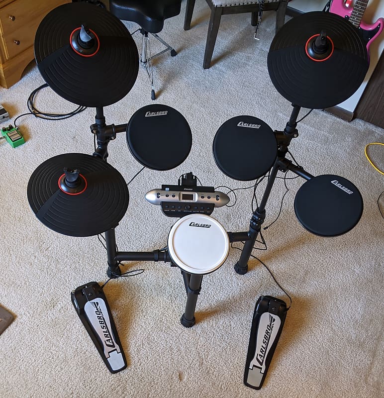 Carlsboro CSD120 Full Electronic Drum Set Kit Reverb