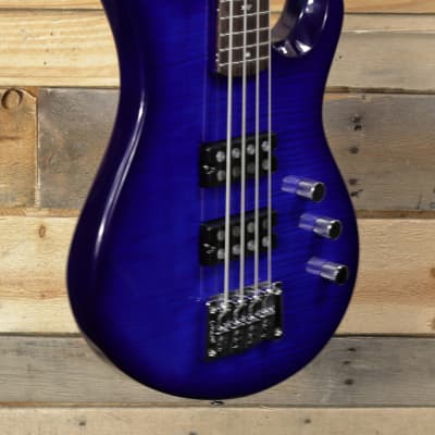 PRS Kingfisher 4-String Bass Faded Blue Wrap Around Burst w/  Gigbag for sale