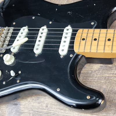 MyDream Partcaster Custom Built -Gilmour's Black Strat Spirit image 4