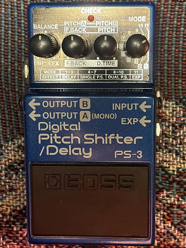 Boss PS-3 Digital Pitch Shifter/Delay | Reverb