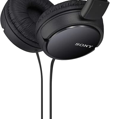Sony - MDR-ZX110/BLK - ZX Series Stereo Headphones - Black image 1