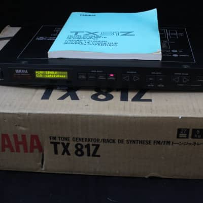 Yamaha TX81Z with original box and packaging