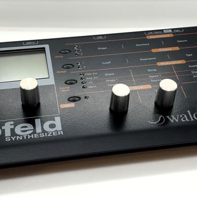 Waldorf Blofeld Desktop Synthesizer 2007 - Present - Black Shadow