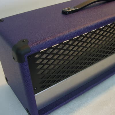 L.A. Vintage Gear Marshall Style Headshell - Purple Tolex with