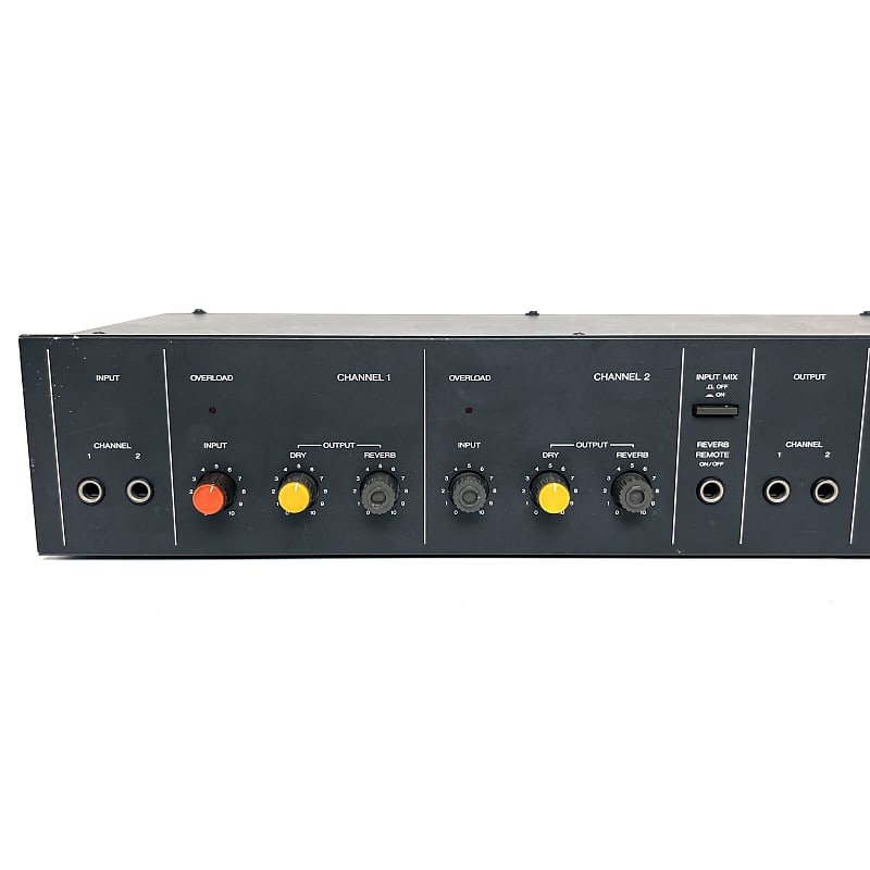 ギター Fostex REVERB UNIT Model 3180 Fostex 3180, Tabletop Version, Reverb Unit, 2 Channel Spring