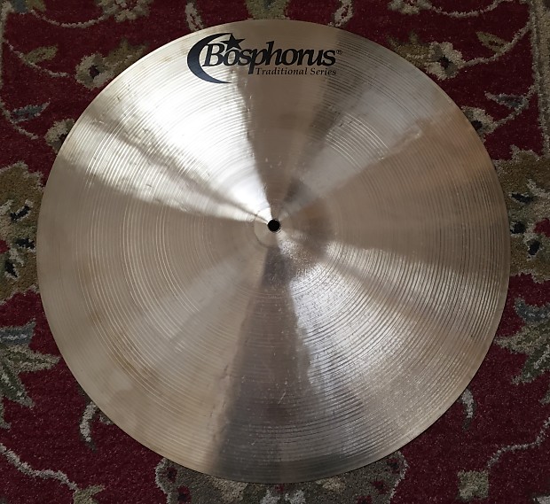 Bosphorus 22" Traditional Series Thin Ride Cymbal image 1