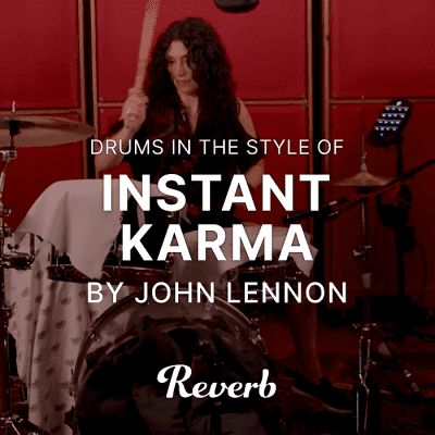 Drum Sounds in the Style of John Lennon's Instant Karma image 1