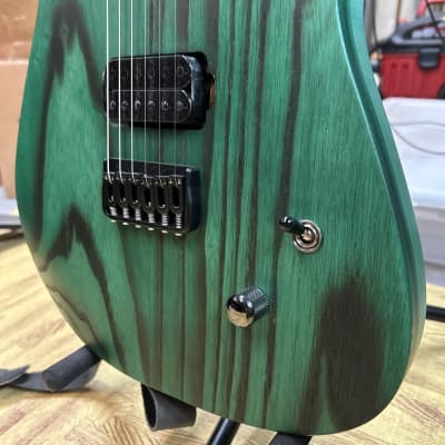 Caparison Dellinger II FX-AM guitar 2018 - 2021 - Dark Green Matt image 2